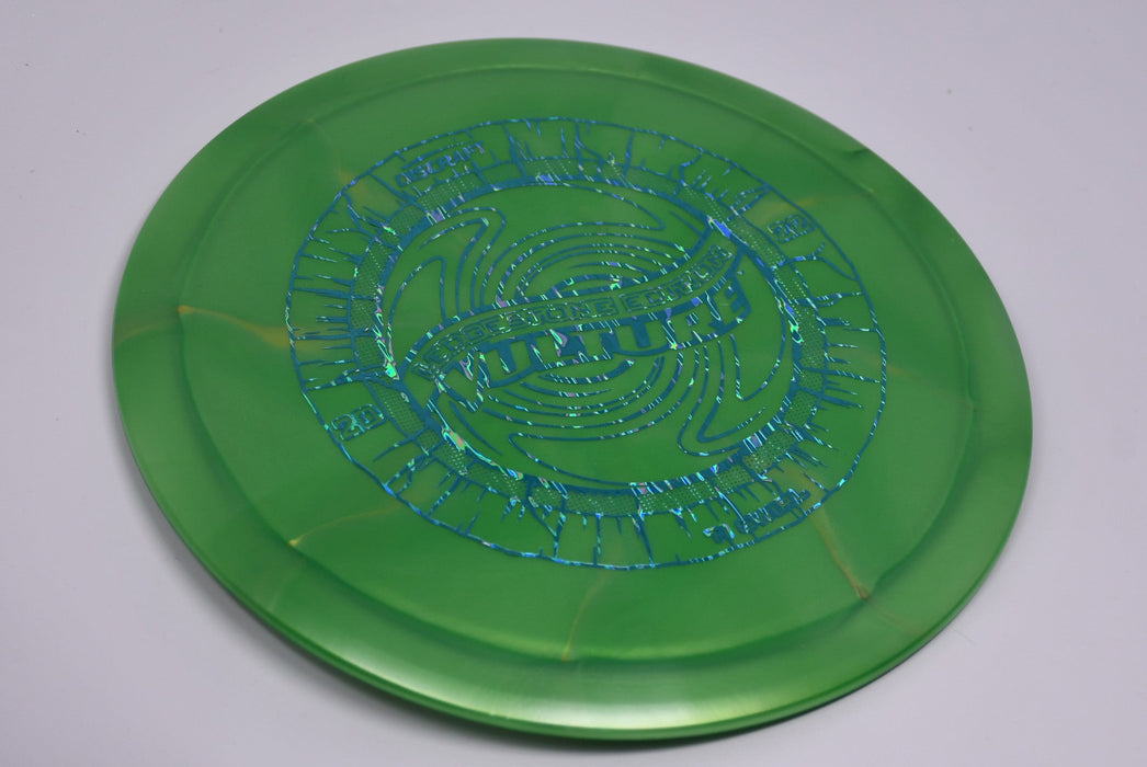 Buy Green Discraft LE Titanium Swirl Vulture Ledgestone 2022 Fairway Driver Disc Golf Disc (Frisbee Golf Disc) at Skybreed Discs Online Store