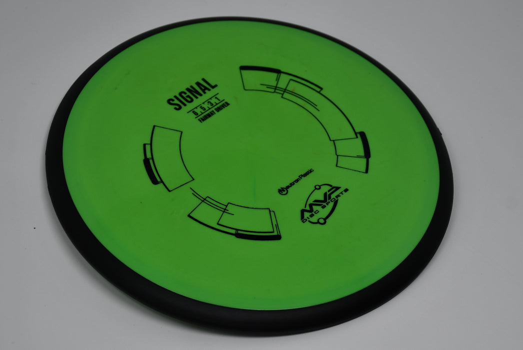 Buy Green MVP Neutron Signal Fairway Driver Disc Golf Disc (Frisbee Golf Disc) at Skybreed Discs Online Store