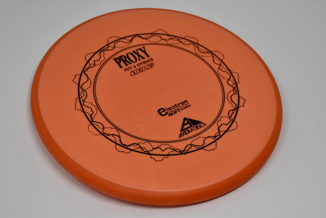 Buy Orange Axiom Electron Soft Proxy Putt and Approach Disc Golf Disc (Frisbee Golf Disc) at Skybreed Discs Online Store