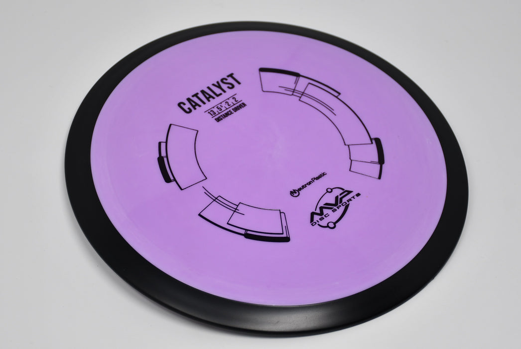 Buy Purple MVP Neutron Catalyst Distance Driver Disc Golf Disc (Frisbee Golf Disc) at Skybreed Discs Online Store