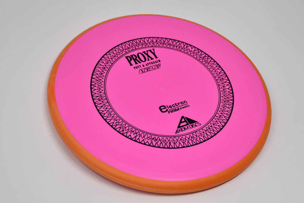 Buy Pink Axiom Electron Firm Proxy Putt and Approach Disc Golf Disc (Frisbee Golf Disc) at Skybreed Discs Online Store