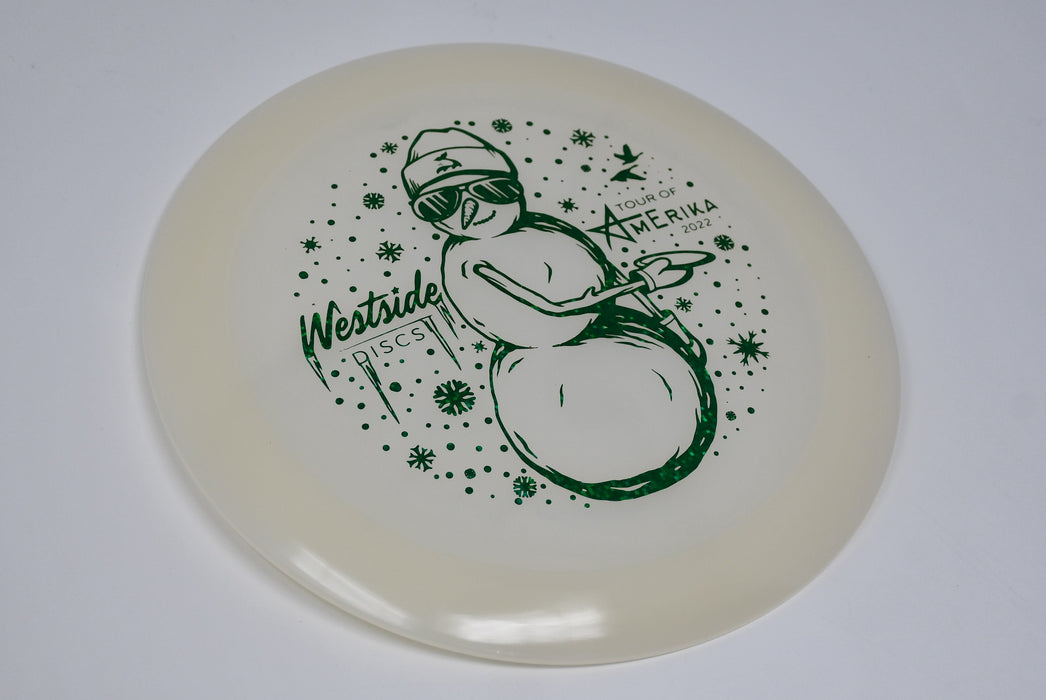 Buy White Dynamic Lucid Trespass Erica Stinchcomb Snowman 2022 Distance Driver Disc Golf Disc (Frisbee Golf Disc) at Skybreed Discs Online Store