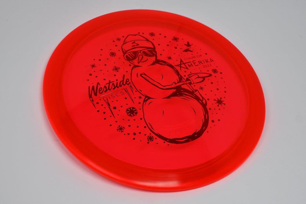 Buy Red Dynamic Lucid Evader Erika Stinchcomb Snowman 2022 Fairway Driver Disc Golf Disc (Frisbee Golf Disc) at Skybreed Discs Online Store