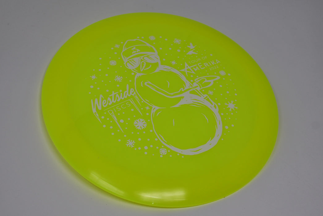 Buy Yellow Westside VIP Sword Erika Stinchcomb Snowman 2022 Distance Driver Disc Golf Disc (Frisbee Golf Disc) at Skybreed Discs Online Store