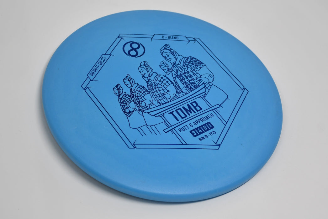 Buy Blue Infinite Discs D-Blend Tomb Putt and Approach Disc Golf Disc (Frisbee Golf Disc) at Skybreed Discs Online Store