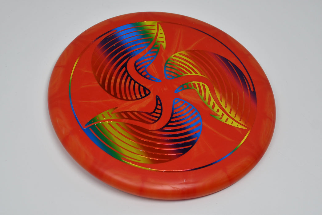 Buy Red Dynamic Classic Blend Burst Emac Judge XL Hypno HukLab Putt and Approach Disc Golf Disc (Frisbee Golf Disc) at Skybreed Discs Online Store