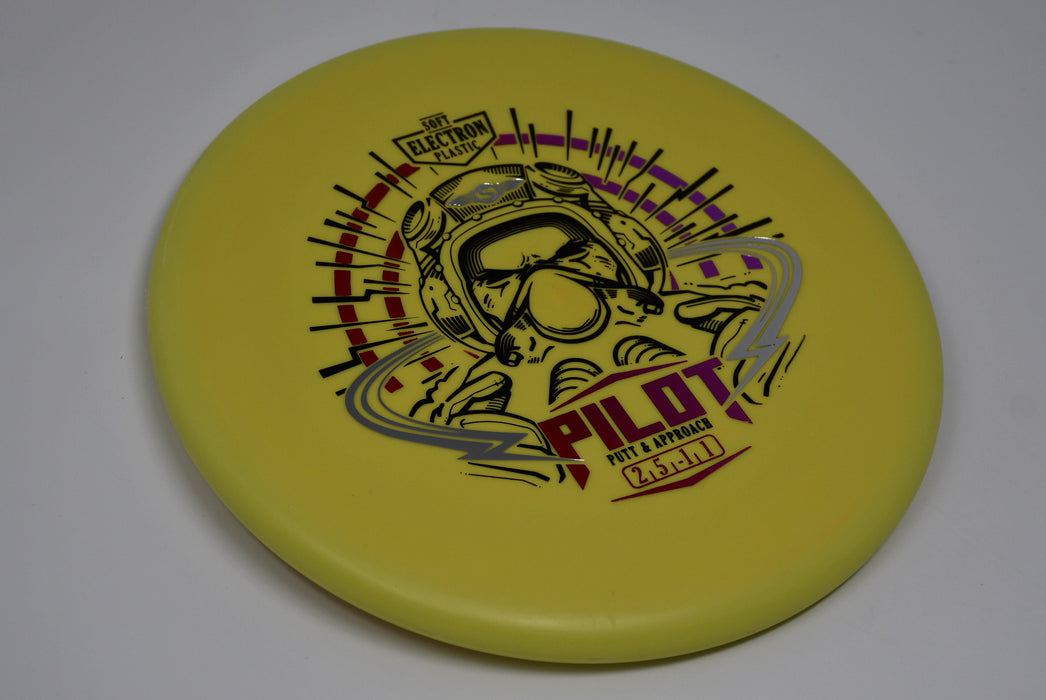 Buy Yellow Streamline Electron Soft Pilot Putt and Approach Disc Golf Disc (Frisbee Golf Disc) at Skybreed Discs Online Store