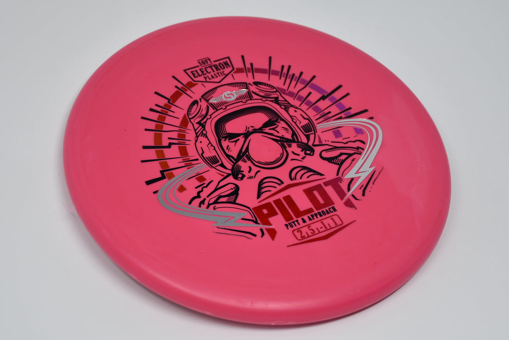 Buy Pink Streamline Electron Soft Pilot Putt and Approach Disc Golf Disc (Frisbee Golf Disc) at Skybreed Discs Online Store
