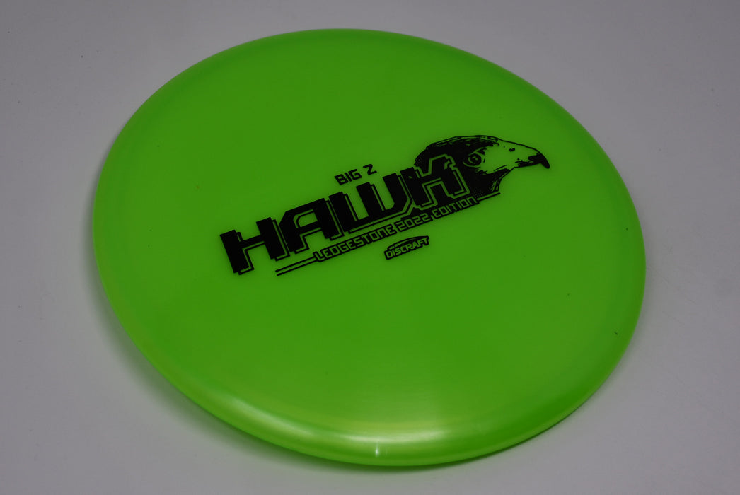 Buy Green Discraft LE Big-Z Hawk Ledgestone 2022 Midrange Disc Golf Disc (Frisbee Golf Disc) at Skybreed Discs Online Store