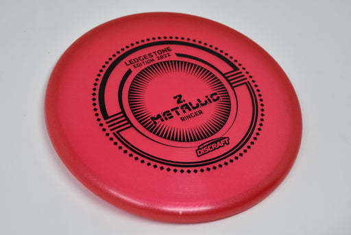 Buy Red Discraft LE Z Metallic Ringer Ledgestone 2022 Putt and Approach Disc Golf Disc (Frisbee Golf Disc) at Skybreed Discs Online Store