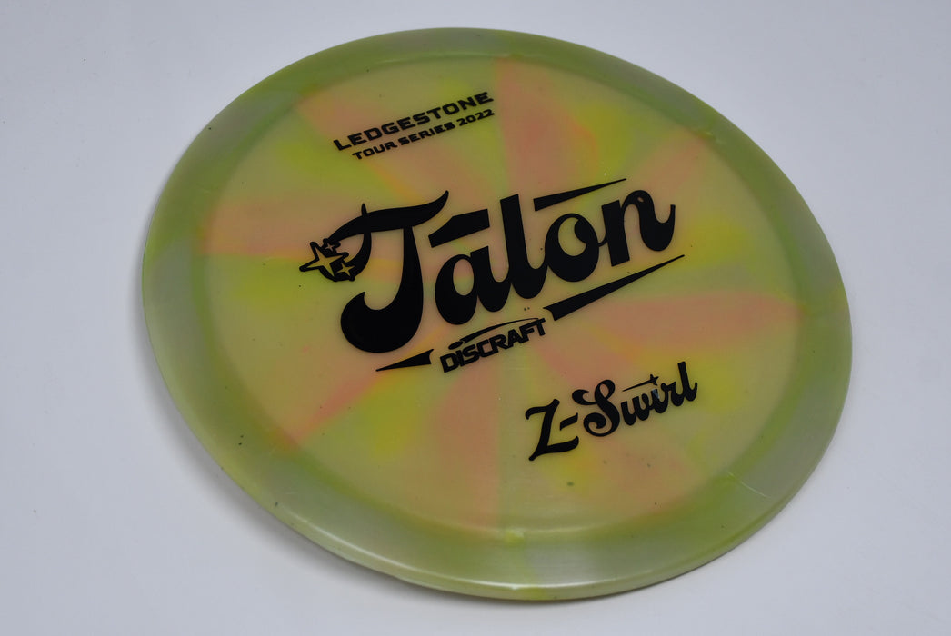 Buy Yellow Discraft LE Z Swirl Tour Series Talon Ledgestone 2022 Fairway Driver Disc Golf Disc (Frisbee Golf Disc) at Skybreed Discs Online Store