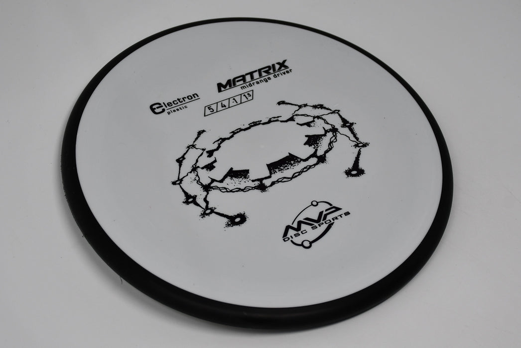 Buy White MVP Electron Matrix Midrange Disc Golf Disc (Frisbee Golf Disc) at Skybreed Discs Online Store