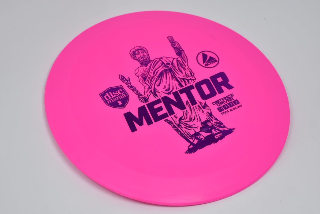 Buy Pink Discmania Active Mentor Distance Driver Disc Golf Disc (Frisbee Golf Disc) at Skybreed Discs Online Store