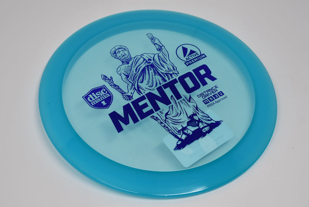 Buy Blue Discmania Active Premium Mentor Distance Driver Disc Golf Disc (Frisbee Golf Disc) at Skybreed Discs Online Store