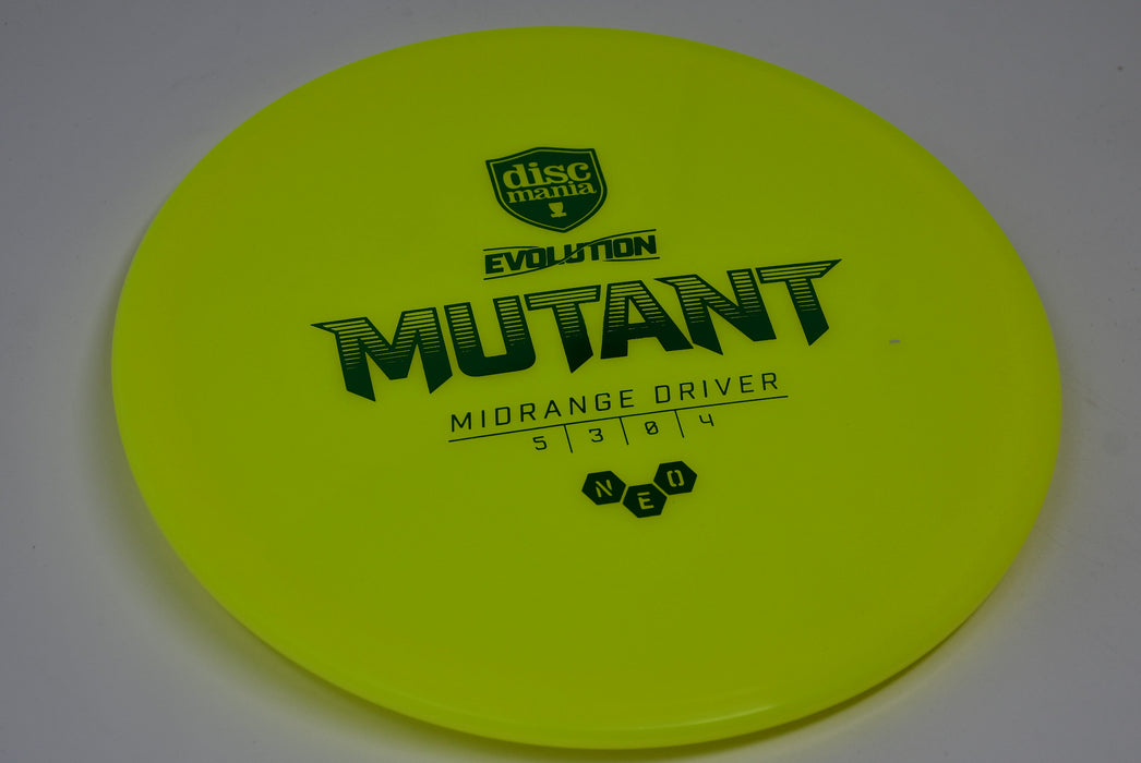 Buy Yellow Discmania Neo Mutant Midrange Disc Golf Disc (Frisbee Golf Disc) at Skybreed Discs Online Store