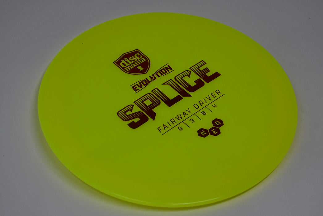 Buy Yellow Discmania Neo Splice Fairway Driver Disc Golf Disc (Frisbee Golf Disc) at Skybreed Discs Online Store