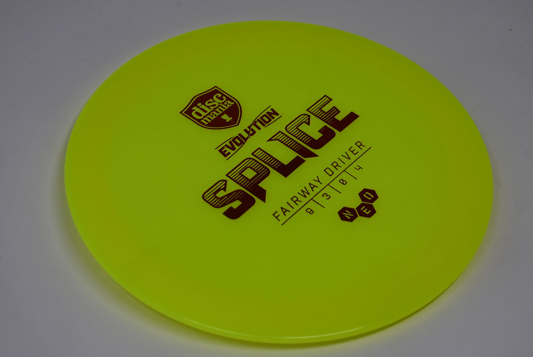 Buy Yellow Discmania Neo Splice Fairway Driver Disc Golf Disc (Frisbee Golf Disc) at Skybreed Discs Online Store