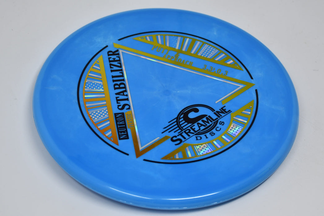Buy Blue Streamline Neutron Stabilizer Putt and Approach Disc Golf Disc (Frisbee Golf Disc) at Skybreed Discs Online Store