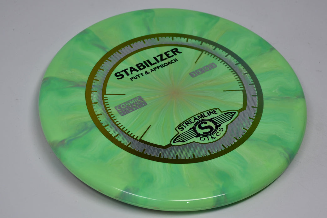 Buy Green Streamline Cosmic Neutron Stabilizer Putt and Approach Disc Golf Disc (Frisbee Golf Disc) at Skybreed Discs Online Store