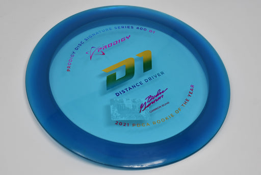 Buy Blue Prodigy 400 D1 Gannon Buhr Signature Series Distance Driver Disc Golf Disc (Frisbee Golf Disc) at Skybreed Discs Online Store