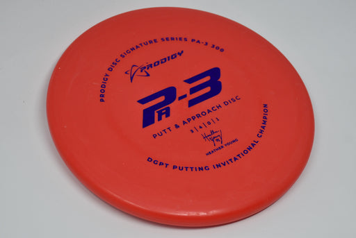 Buy Red Prodigy 300 PA3 Heather Yound Signature Series Putt and Approach Disc Golf Disc (Frisbee Golf Disc) at Skybreed Discs Online Store