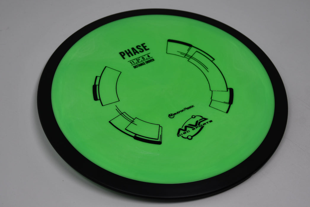 Buy Green MVP Neutron Phase Distance Driver Disc Golf Disc (Frisbee Golf Disc) at Skybreed Discs Online Store