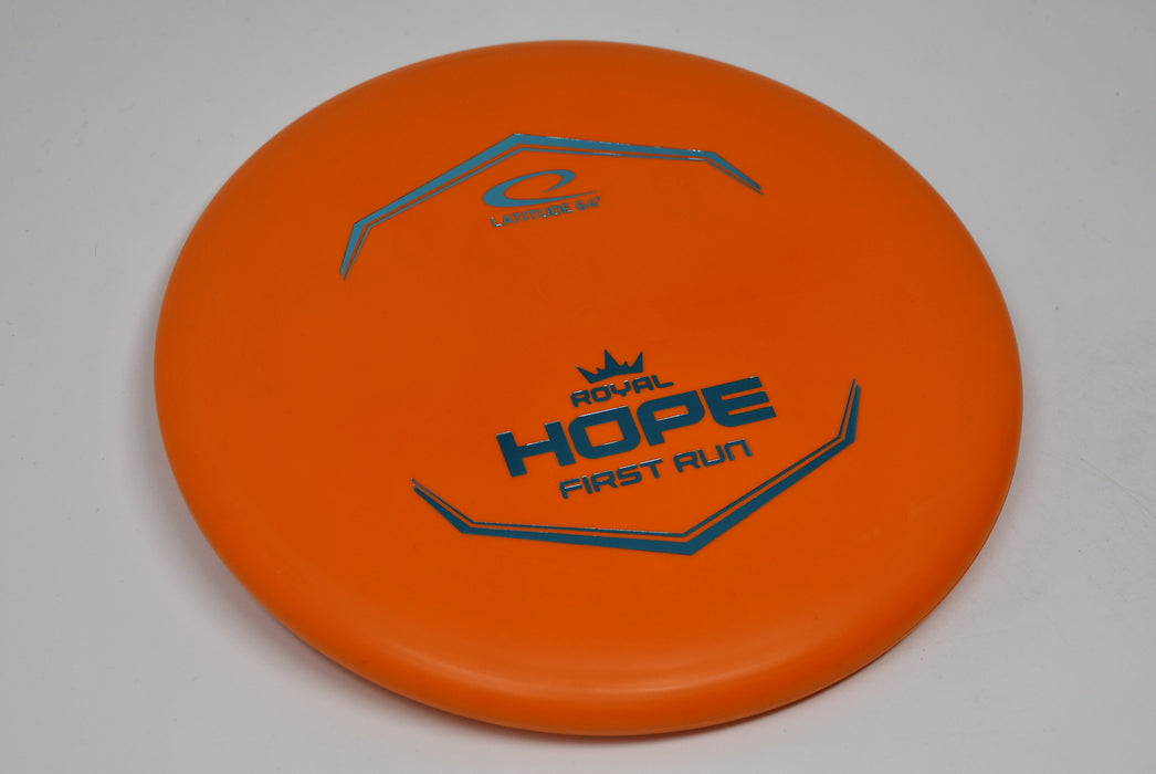 Buy Orange Latitude 64 Royal Line Sense Hope First Run Putt and Approach Disc Golf Disc (Frisbee Golf Disc) at Skybreed Discs Online Store