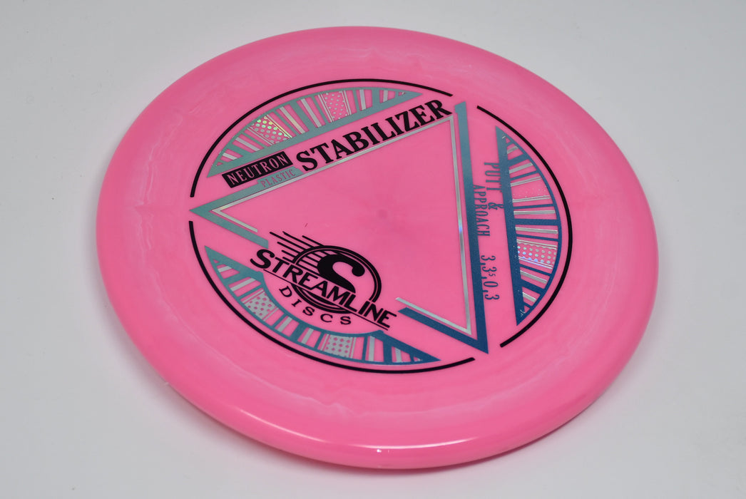 Buy Pink Streamline Neutron Stabilizer Putt and Approach Disc Golf Disc (Frisbee Golf Disc) at Skybreed Discs Online Store