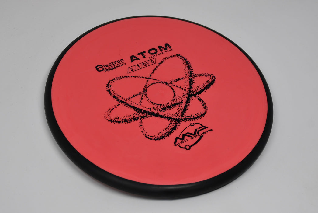 Buy Red MVP Electron Firm Atom Putt and Approach Disc Golf Disc (Frisbee Golf Disc) at Skybreed Discs Online Store