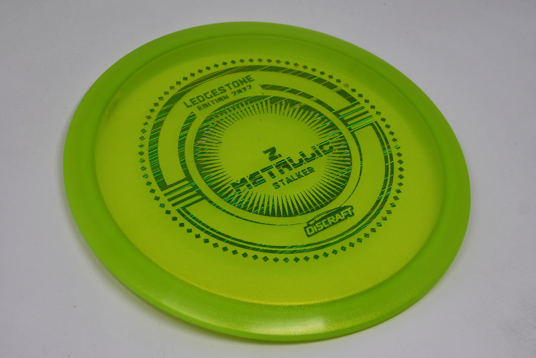 Buy Green Discraft LE Z Metallic Stalker Ledgestone 2022 Fairway Driver Disc Golf Disc (Frisbee Golf Disc) at Skybreed Discs Online Store