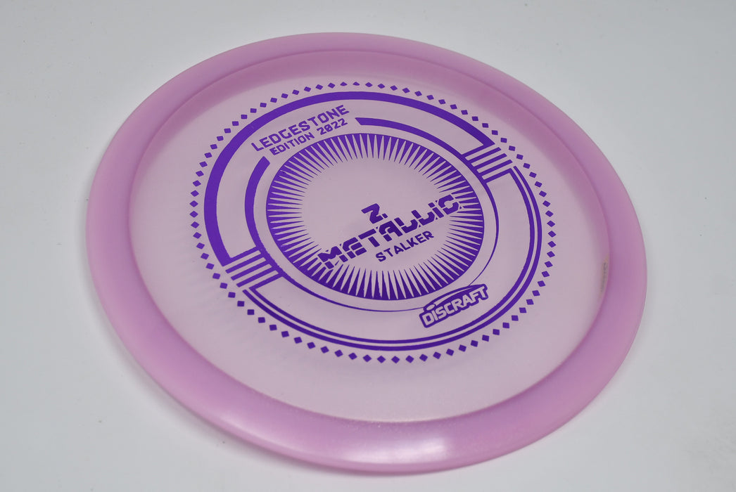 Buy Pink Discraft LE Z Metallic Stalker Ledgestone 2022 Fairway Driver Disc Golf Disc (Frisbee Golf Disc) at Skybreed Discs Online Store