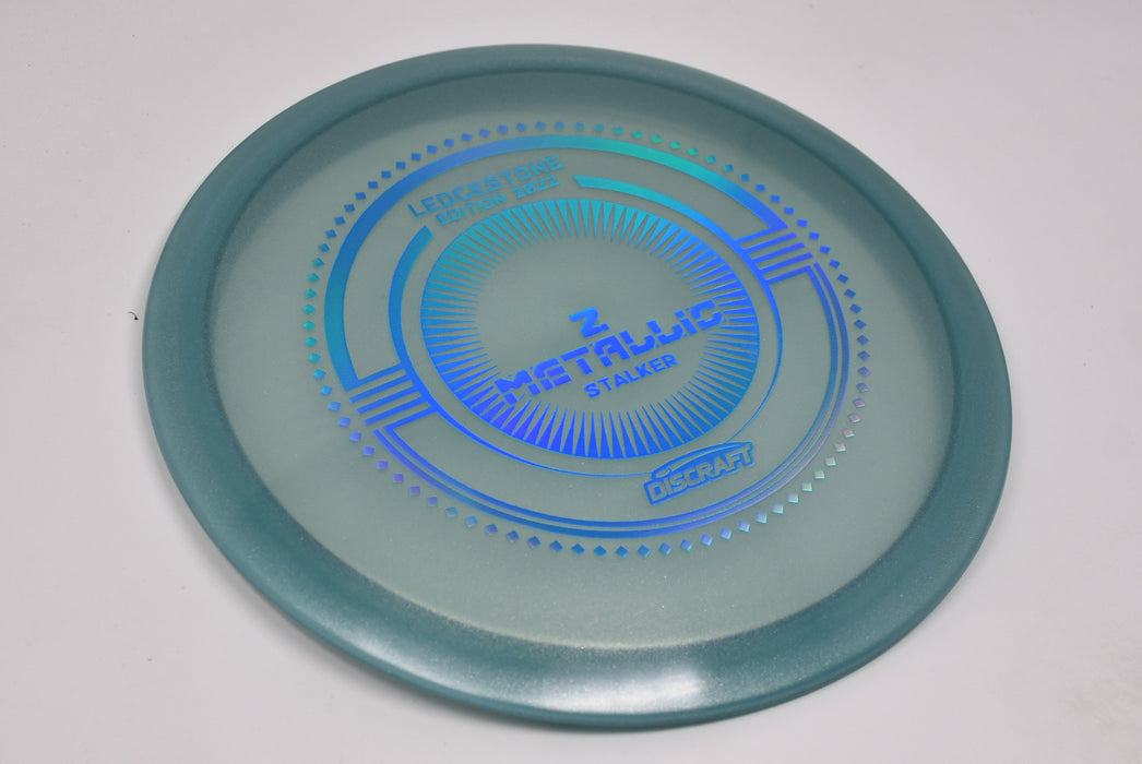 Buy Blue Discraft LE Z Metallic Stalker Ledgestone 2022 Fairway Driver Disc Golf Disc (Frisbee Golf Disc) at Skybreed Discs Online Store