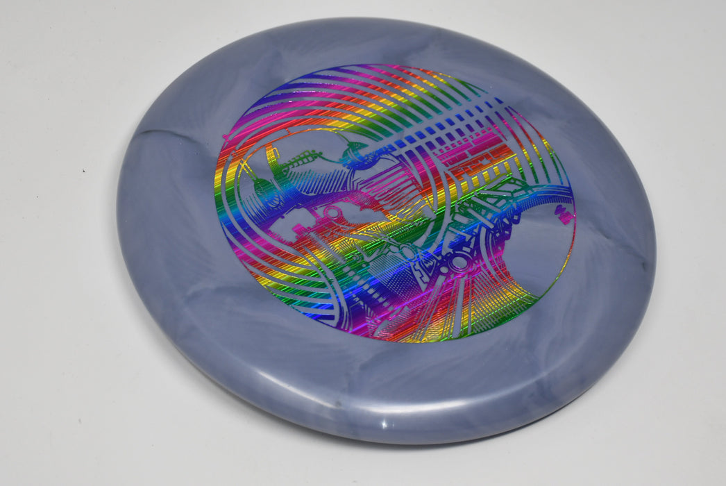 Buy Blue Discraft LE Titanium Swirl Focus Ledgestone 2022 Putt and Approach Disc Golf Disc (Frisbee Golf Disc) at Skybreed Discs Online Store