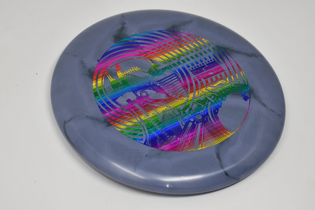 Buy Blue Discraft LE Titanium Swirl Focus Ledgestone 2022 Putt and Approach Disc Golf Disc (Frisbee Golf Disc) at Skybreed Discs Online Store