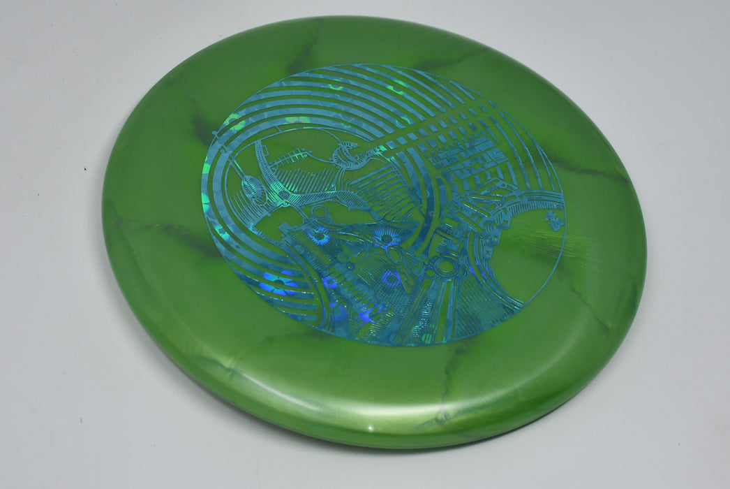 Buy Green Discraft LE Titanium Swirl Focus Ledgestone 2022 Putt and Approach Disc Golf Disc (Frisbee Golf Disc) at Skybreed Discs Online Store