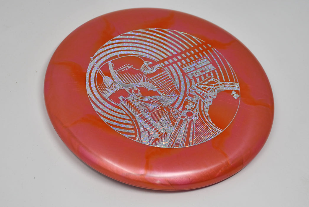 Buy Orange Discraft LE Titanium Swirl Focus Ledgestone 2022 Putt and Approach Disc Golf Disc (Frisbee Golf Disc) at Skybreed Discs Online Store
