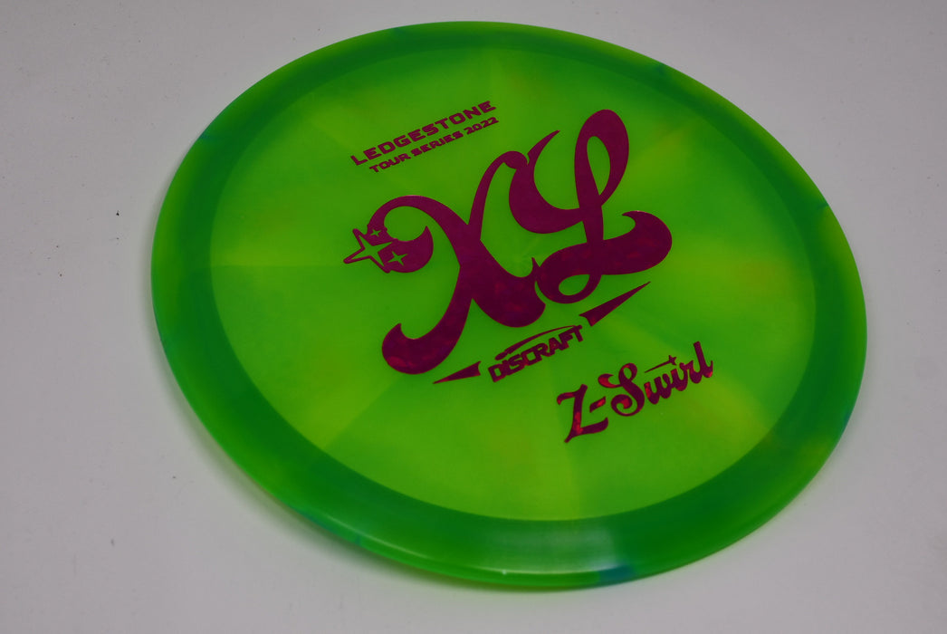 Buy Green Discraft LE Z Swirl Tour Series XL Ledgestone 2022 Fairway Driver Disc Golf Disc (Frisbee Golf Disc) at Skybreed Discs Online Store