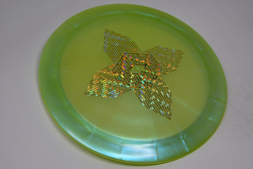 Buy Green Dynamic Lucid Chameleon Enforcer Sockibomb Fourpoints Distance Driver Disc Golf Disc (Frisbee Golf Disc) at Skybreed Discs Online Store
