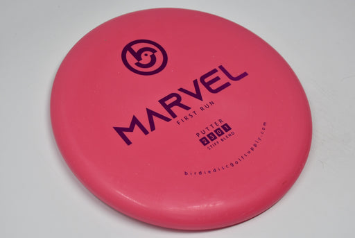 Buy Pink Birdie Stiff Blend Marvel First Run Putt and Approach Disc Golf Disc (Frisbee Golf Disc) at Skybreed Discs Online Store