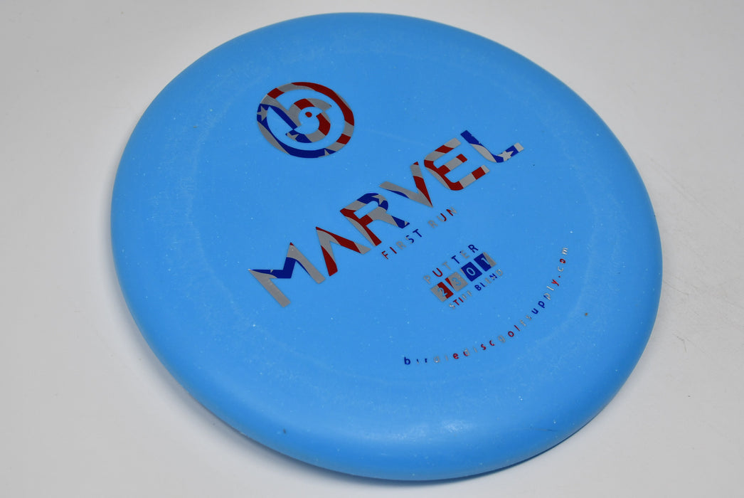 Buy Blue Birdie Stiff Blend Marvel First Run Putt and Approach Disc Golf Disc (Frisbee Golf Disc) at Skybreed Discs Online Store