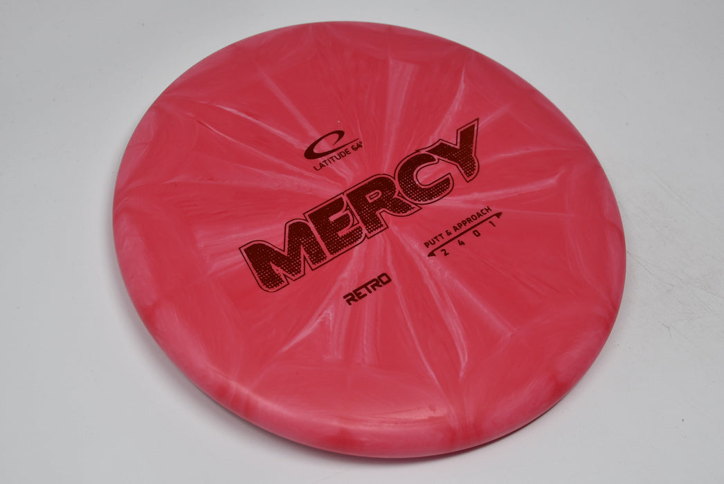 Buy Pink Latitude 64 Retro Burst Mercy Putt and Approach Disc Golf Disc (Frisbee Golf Disc) at Skybreed Discs Online Store