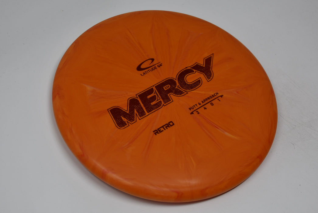 Buy Orange Latitude 64 Retro Burst Mercy Putt and Approach Disc Golf Disc (Frisbee Golf Disc) at Skybreed Discs Online Store