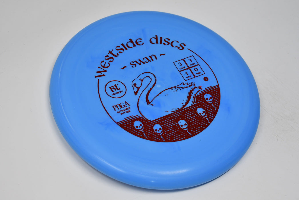 Buy Blue Westside BT Medium Swan 2 Putt and Approach Disc Golf Disc (Frisbee Golf Disc) at Skybreed Discs Online Store