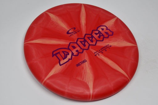 Buy Red Latitude 64 Retro Burst Dagger Putt and Approach Disc Golf Disc (Frisbee Golf Disc) at Skybreed Discs Online Store