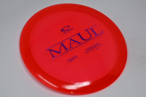 Buy Red Latitude 64 Opto Maul Fairway Driver Disc Golf Disc (Frisbee Golf Disc) at Skybreed Discs Online Store