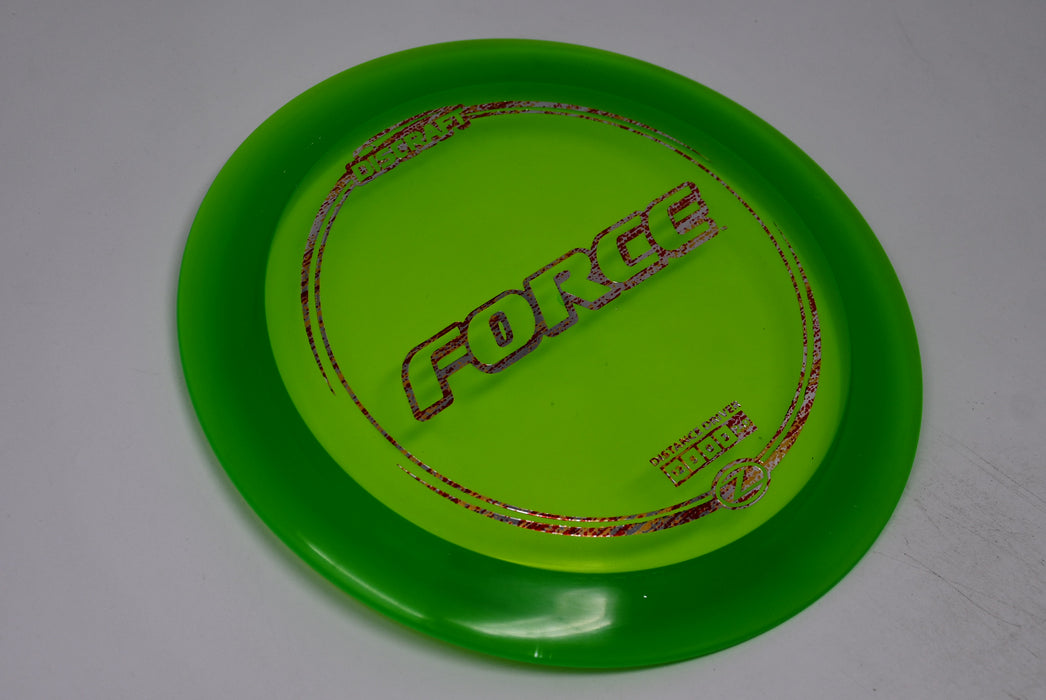 Buy Green Discraft Z Force Distance Driver Disc Golf Disc (Frisbee Golf Disc) at Skybreed Discs Online Store