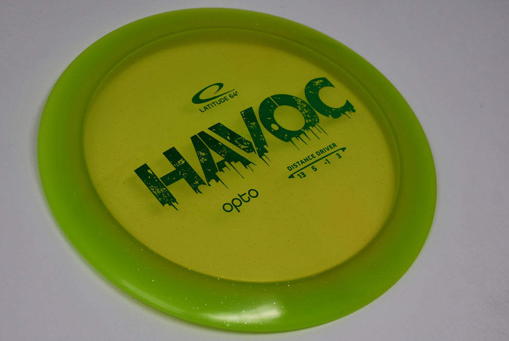 Buy Green Latitude 64 Opto Havoc Distance Driver Disc Golf Disc (Frisbee Golf Disc) at Skybreed Discs Online Store