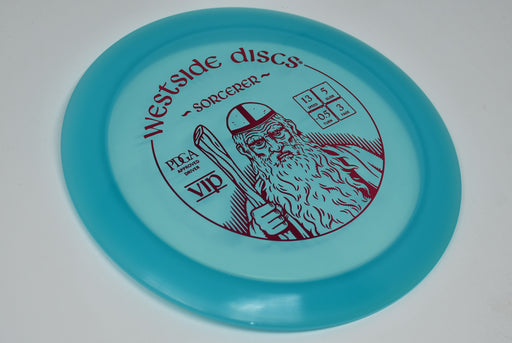Buy Blue Westside VIP Sorcerer Distance Driver Disc Golf Disc (Frisbee Golf Disc) at Skybreed Discs Online Store