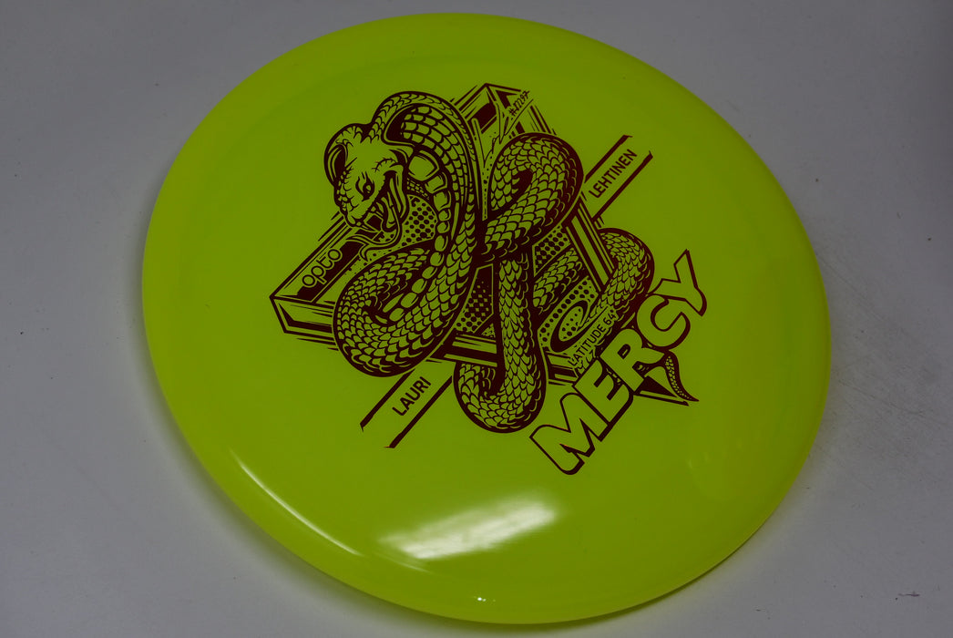 Buy Yellow Latitude 64 Opto Mercy Lauri Lehtinen Putt and Approach Disc Golf Disc (Frisbee Golf Disc) at Skybreed Discs Online Store
