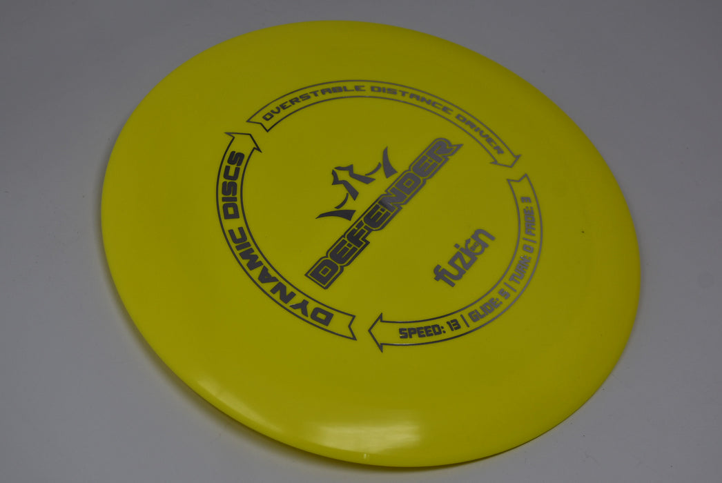 Buy Yellow Dynamic Biofuzion Defender Distance Driver Disc Golf Disc (Frisbee Golf Disc) at Skybreed Discs Online Store